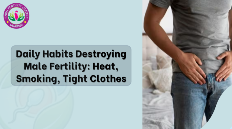 Daily Habits Destroying Male Fertility: Heat, Smoking, Tight Clothes